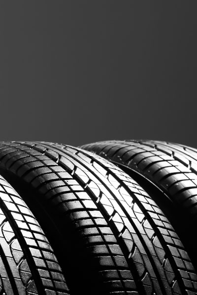Row Of Tires
